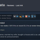A screenshot of a Steam review for Lost Ark.